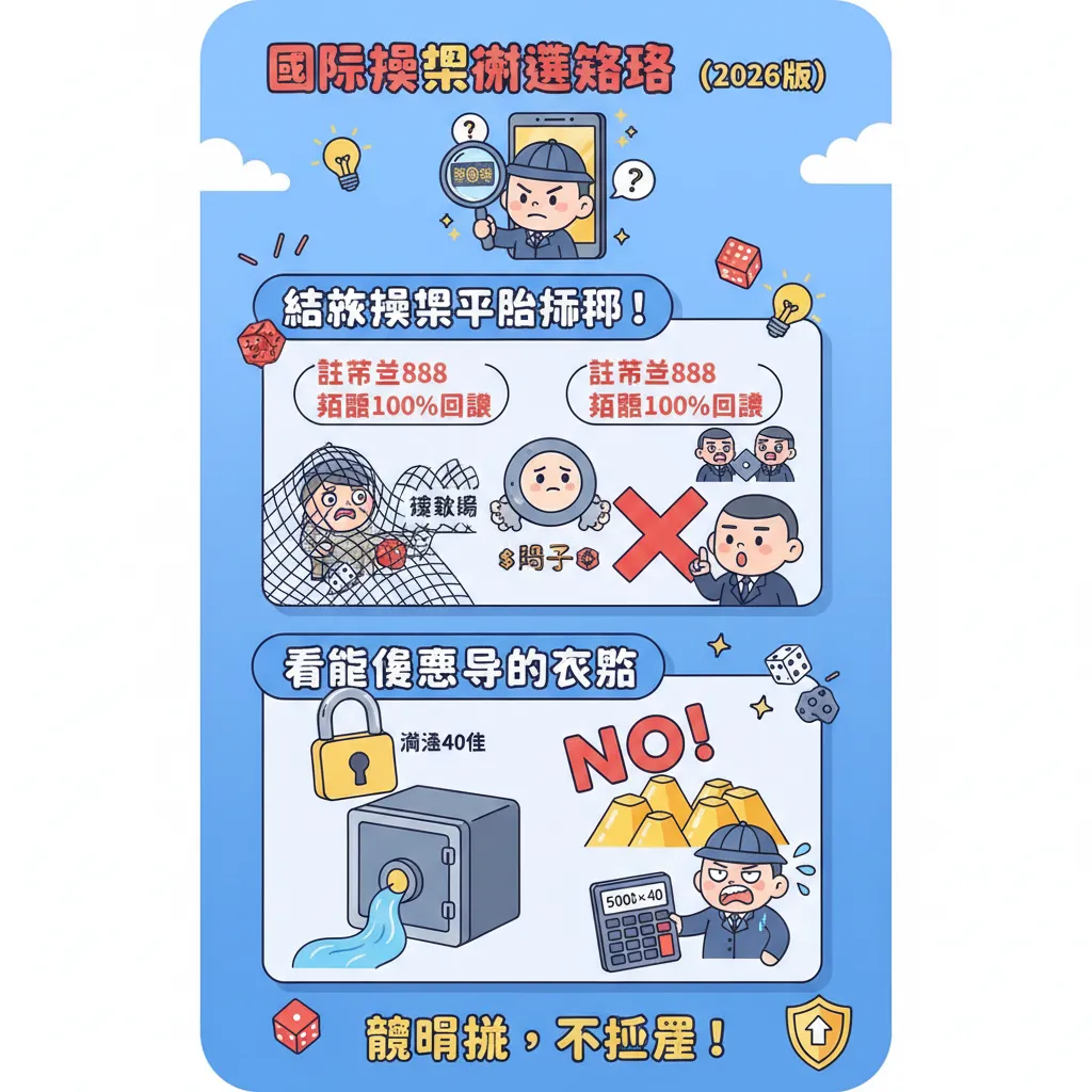 國際娛樂城怎麼挑？線上博弈平臺註冊優惠攻略