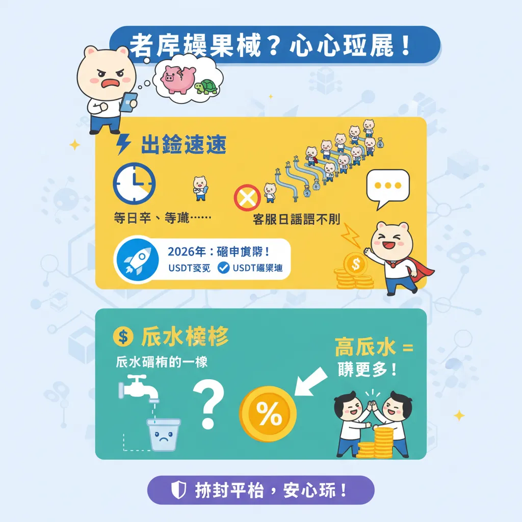 老牌娛樂城怎麼挑？看懂出金速度與返水機制最穩