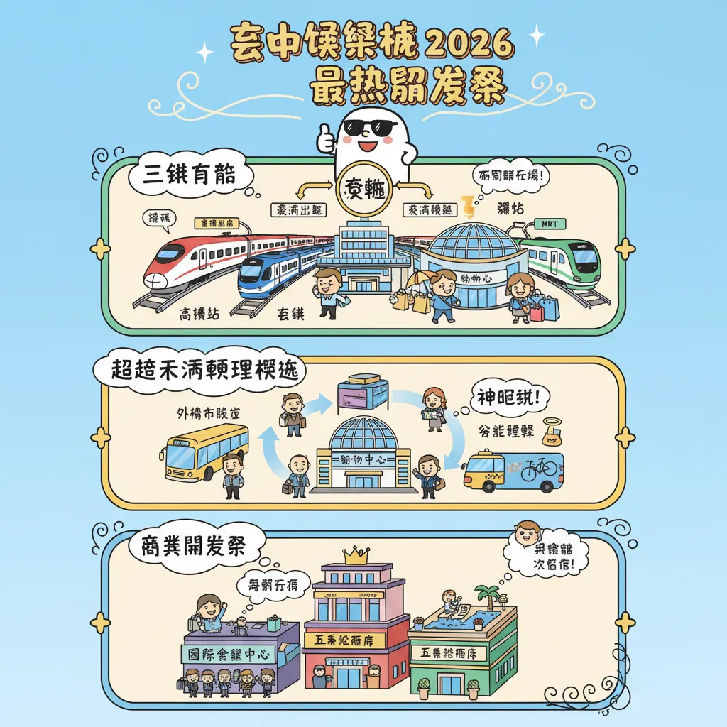 臺中娛樂城結合三鐵共構，打造全新一站式購物體驗